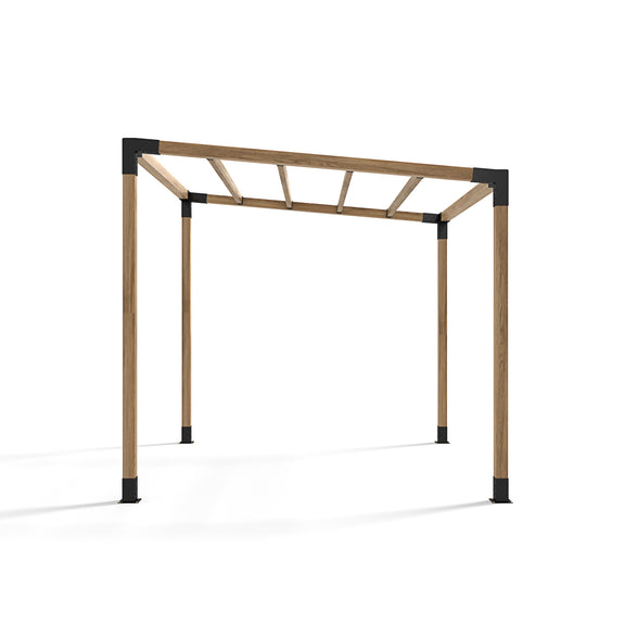 Angled Single Brackets Kit With Rafters | Outmos Pergola