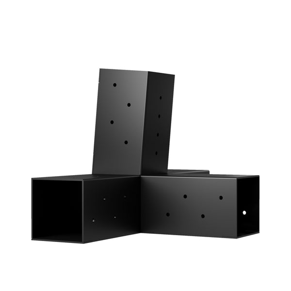 Angled Downward 4-Arm Pergola Bracket |Angled Extension Bracket