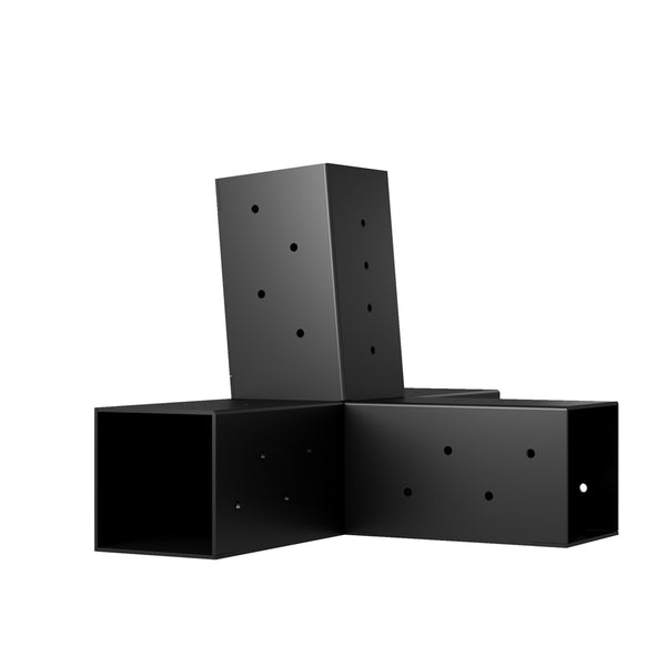 Angled Upward 4-Arm Pergola Bracket |Angled Extension Bracket