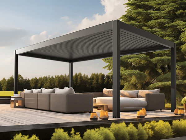 Skyline Heavy Duty Louvred Pergola