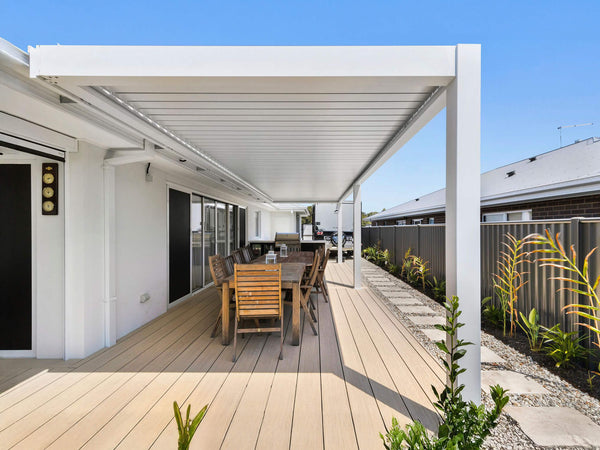 Custom Louvred Pergola