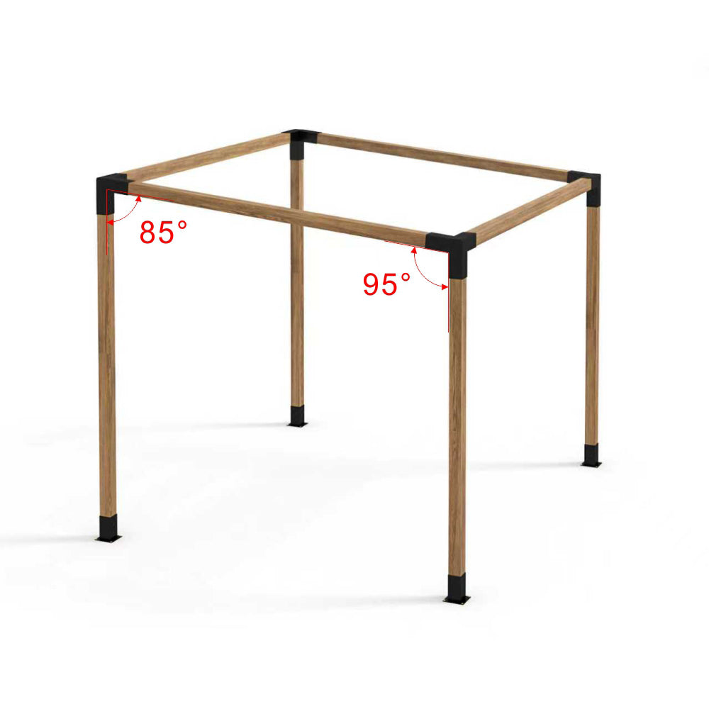Single Pergola Kit Brackets | $479 | Outmos Pergola