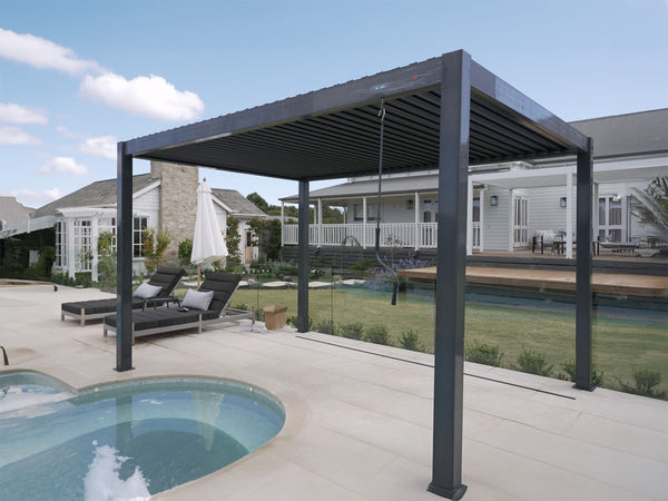 Sunrise Manual Louvred Pergolas